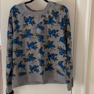 Like New Floral Sweatshirt From Boden